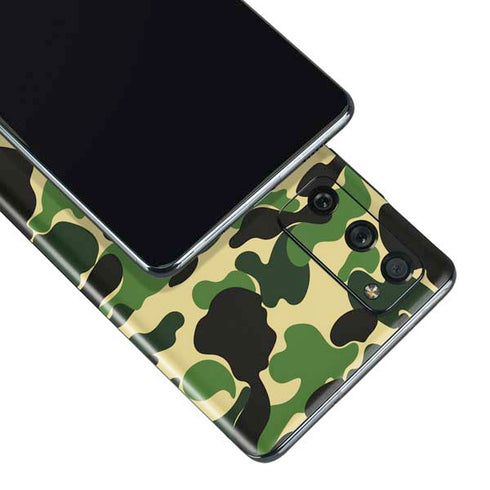 Green Street Camo Galaxy S20 Fan Edition Skin