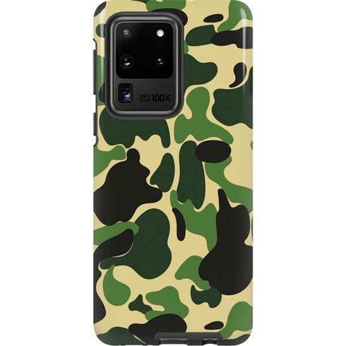 Green Street Camo Galaxy S20 Ultra 5G Pro Case