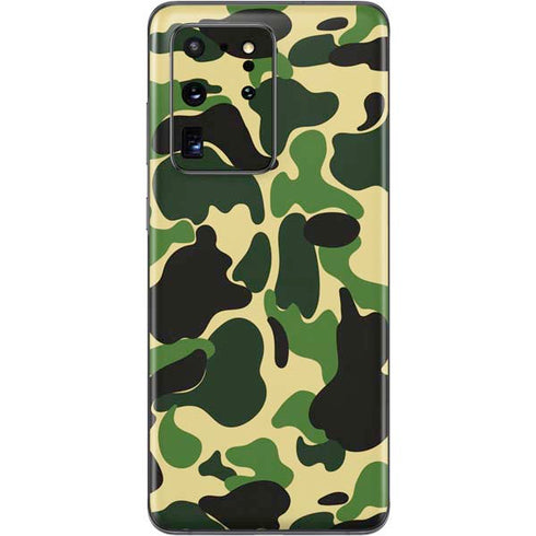 Green Street Camo Galaxy S20 Ultra 5G Skin