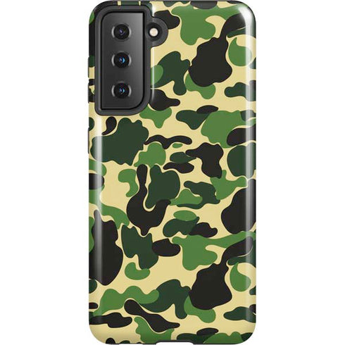 Green Street Camo Galaxy S21 5G Pro Case