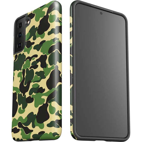 Green Street Camo Galaxy S21 FE Pro Case