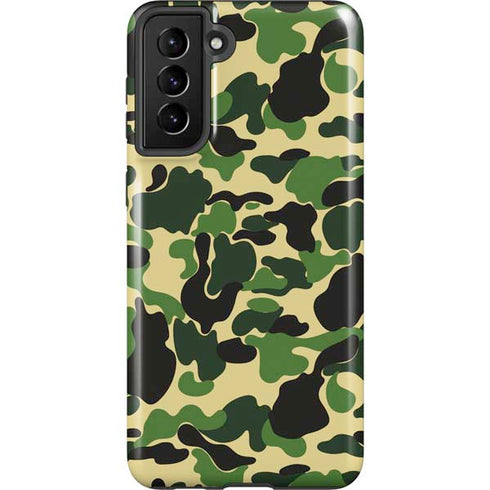 Green Street Camo Galaxy S21 Plus 5G Pro Case