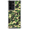 Green Street Camo Galaxy S21 Ultra 5G Clear Case