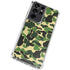 Green Street Camo Galaxy S21 Ultra 5G Clear Case