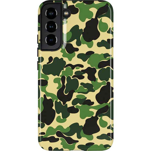 Green Street Camo Galaxy S22 Plus Pro Case