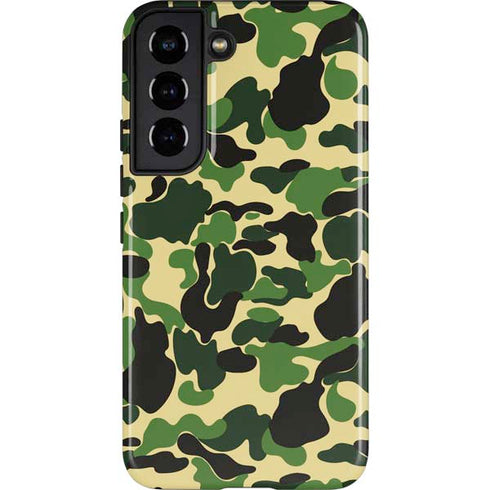 Green Street Camo Galaxy S22 Pro Case
