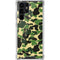 Green Street Camo Galaxy S22 Ultra Clear Case