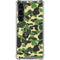 Green Street Camo Galaxy S23 Clear Case