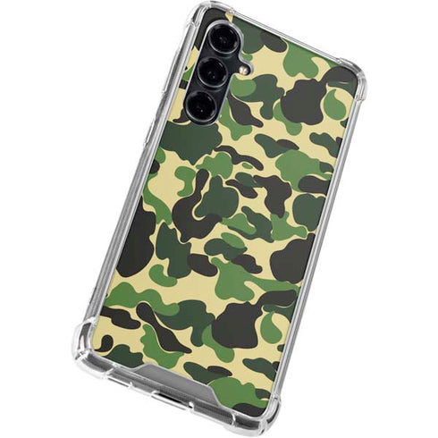 Green Street Camo Galaxy S23 FE Clear Case
