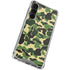 Green Street Camo Galaxy S23 Plus Clear Case