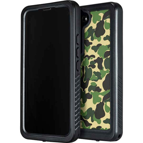 Green Street Camo Galaxy S23 Plus Waterproof Case