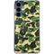 Green Street Camo Galaxy S24 Clear Case