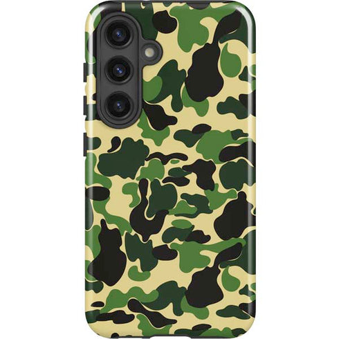 Green Street Camo Galaxy S24 Impact Case