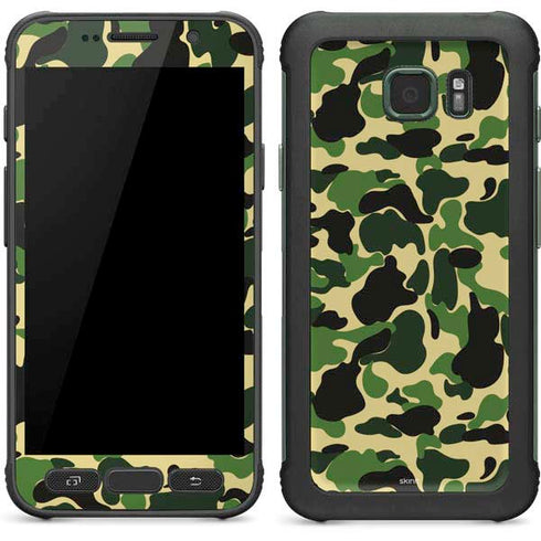 Green Street Camo Galaxy S7 Active Skin