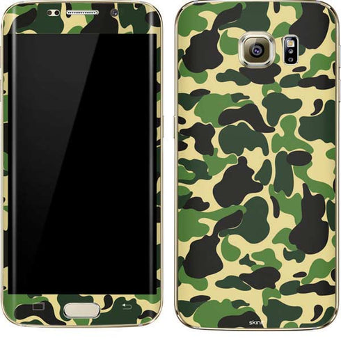 Green Street Camo Galaxy S7 Edge Skin