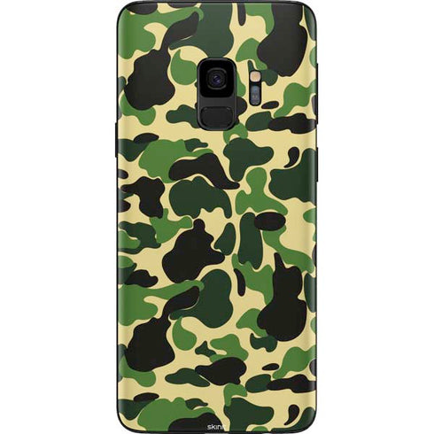 Green Street Camo Galaxy S9 Skin