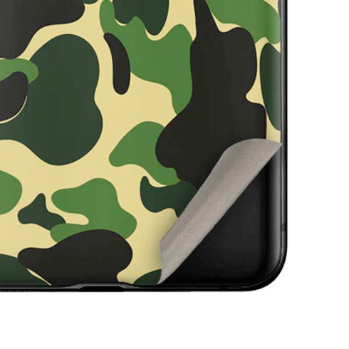 Green Street Camo Galaxy Z Flip Skin