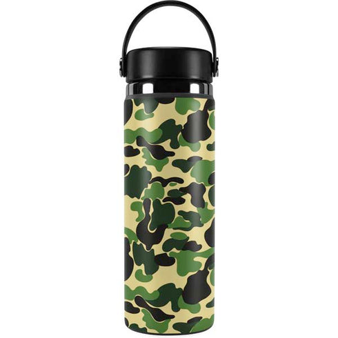 Green Street Camo Hydro Flask 20oz Wide Mouth Skin
