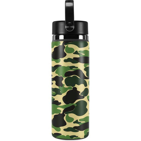 Green Street Camo Hydro Flask 20oz Wide Mouth Skin