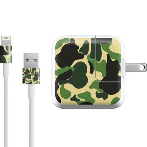 Green Street Camo iPad Charger (10W USB) Skin
