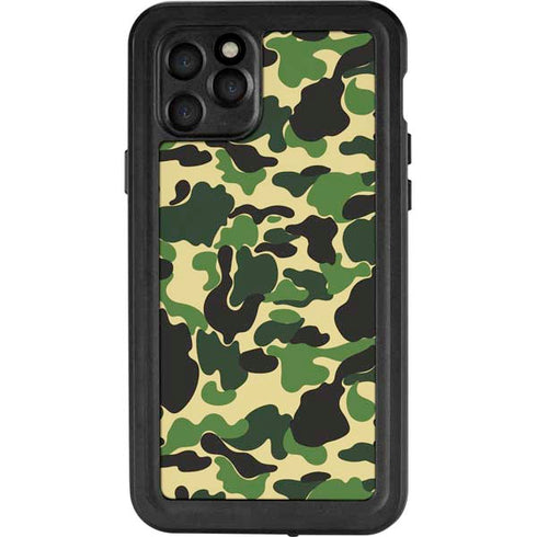 Green Street Camo iPhone 11 Pro Waterproof Case