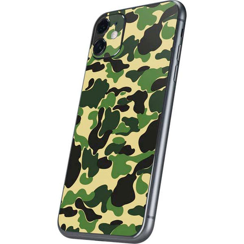 Green Street Camo iPhone 11 Skin