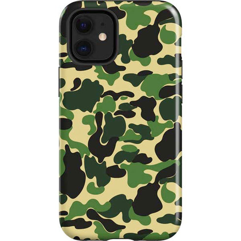 Green Street Camo iPhone 12 Mini Impact Case
