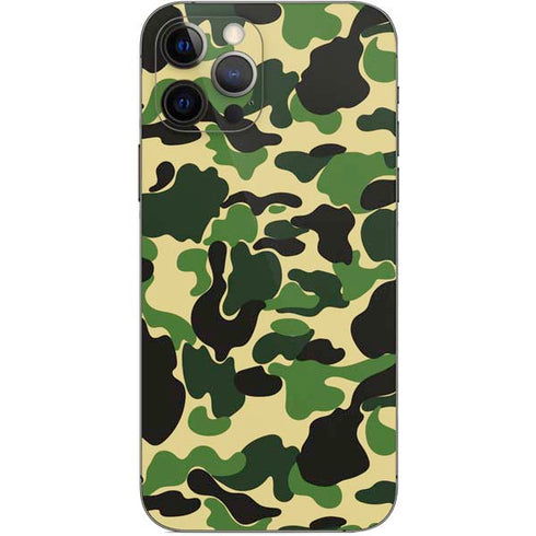 Green Street Camo iPhone 12 Pro Skin