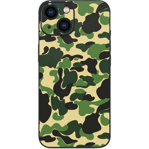 Green Street Camo iPhone 13 Mini Skin