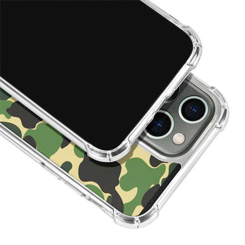 Green Street Camo iPhone 13 Pro Max Clear Case