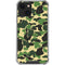 Green Street Camo iPhone 14 Plus Clear Case