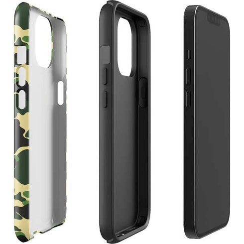 Green Street Camo iPhone 14 Impact Case