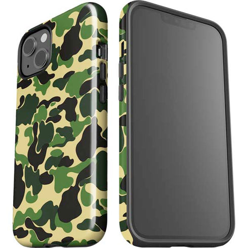 Green Street Camo iPhone 15 Impact Case