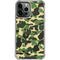 Green Street Camo iPhone 15 Pro Max Clear Case