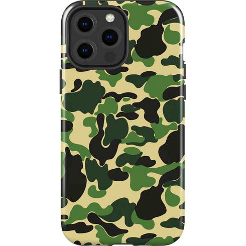 Green Street Camo iPhone 14 Pro Max Impact Case