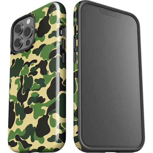 Green Street Camo iPhone 15 Pro Max Impact Case