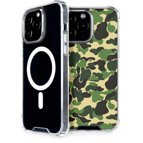 Green Street Camo iPhone 15 Pro Max MagSafe Case