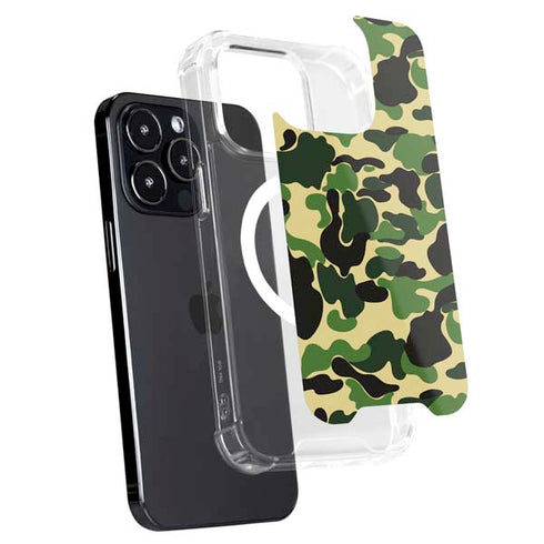 Green Street Camo iPhone 15 Pro Max MagSafe Case
