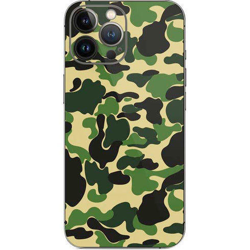 Green Street Camo iPhone 14 Pro Max Skin