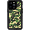 Green Street Camo iPhone 14 Pro Waterproof Case