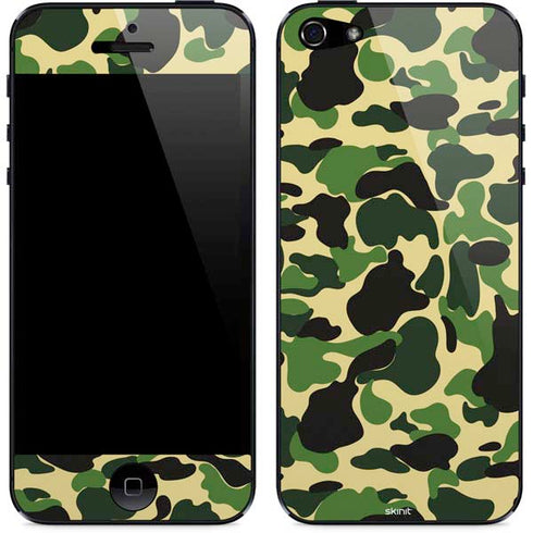 Green Street Camo iPhone 5/5s/5SE Skin
