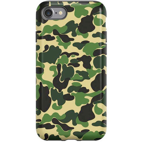 Green Street Camo iPhone SE (2nd & 3rd Gen) Pro Case