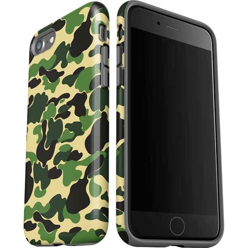 Green Street Camo iPhone SE (2nd & 3rd Gen) Pro Case