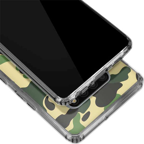 Green Street Camo LG Stylo 6 Clear Case