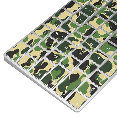 Green Street Camo Magic Keyboard Skin