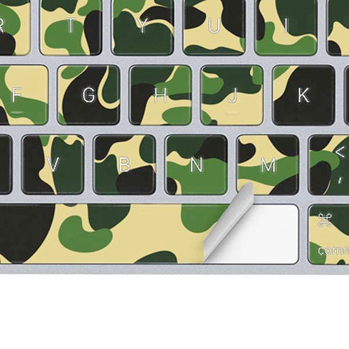 Green Street Camo Magic Keyboard Skin