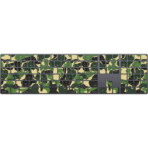 Green Street Camo Magic Keyboard with Numeric Keypad Skin