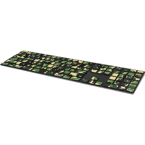 Green Street Camo Magic Keyboard with Numeric Keypad Skin