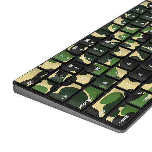 Green Street Camo Magic Keyboard with Numeric Keypad Skin