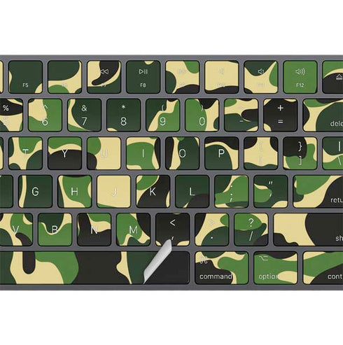 Green Street Camo Magic Keyboard with Numeric Keypad Skin